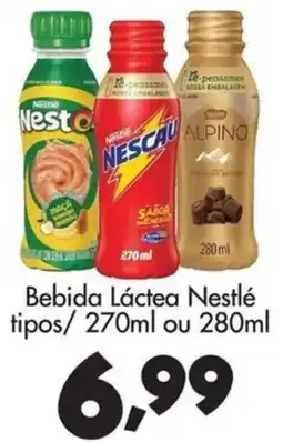 Confiança Supermercados Bebida Láctea Nestlé tipos oferta