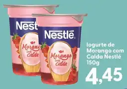 Confiança Supermercados Iogurte de Morango com Calda Nestlé oferta