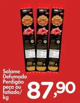 Confiança Supermercados Salame Defumado Perdigão oferta
