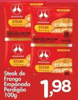 Confiança Supermercados Steak de Frango Empanado Perdigão oferta