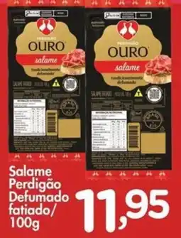 Confiança Supermercados Salame Perdigão Defumado oferta