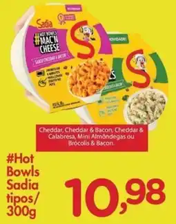 Confiança Supermercados Hot Bowls Sadia oferta