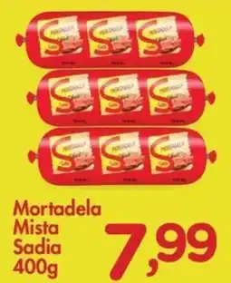 Confiança Supermercados Mortadela Mista Sadia oferta