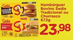 Confiança Supermercados Hambúrguer Bovino Tradicional ou Churrasco oferta