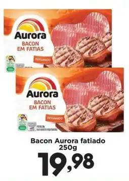 Confiança Supermercados Bacon aurora fatiado oferta