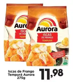 Confiança Supermercados Iscas de Frango Tempurá Aurora oferta