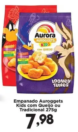 Confiança Supermercados Empanado Auroggets Kids com Queijo ou Tradicional oferta