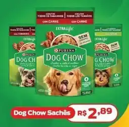 Confiança Supermercados Dog Chow Sachês oferta