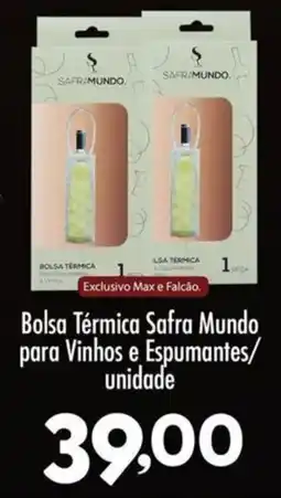 Confiança Supermercados Bolsa Térmica Safra Mundo para Vinhos e Espumantes oferta