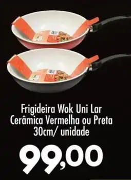 Confiança Supermercados Frigideira Wok Uni Lar oferta
