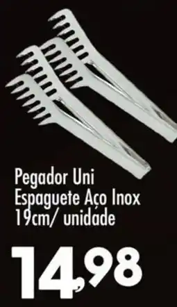 Confiança Supermercados Pegador uni espaguete aco inox oferta