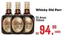 Supermercados Mateus Whisky Old Parr 12 Anos oferta