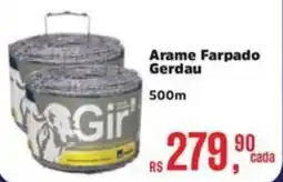 Supermercados Mateus Arame Farpado Gerdau 500m oferta