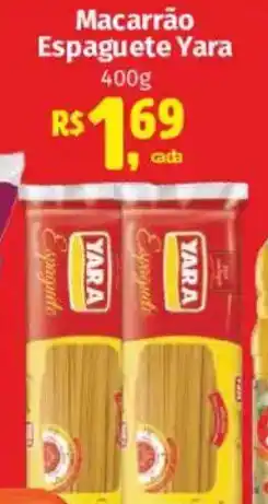 Supermercados Mateus Macarrão Espaguete Yara oferta