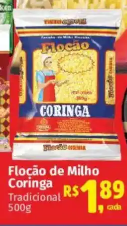 Supermercados Mateus Floção de Milho Coringa Tradicional oferta