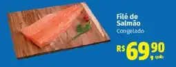 Supermercados Mateus Filé de Salmão Congelado oferta