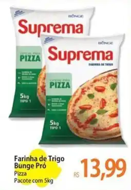 Atacadão Farinha de Trigo Bunge Pró Pizza oferta