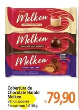 Atacadão Cobertura de Chocolate Harald Melken Vários sabores oferta