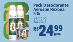 Supermercados Mateus Pack Desodorante Aeroson Rexona Fifa oferta