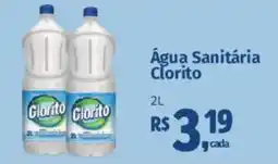 Supermercados Mateus Água Sanitária Clorito oferta