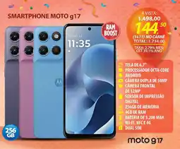 Lojas Cem Smartphone moto g17 oferta