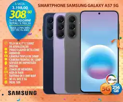 Lojas Cem Smartphone samsung galaxy a57 5g oferta