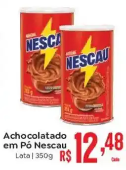 Supermercados Mateus Achocolatado em pó nescau oferta