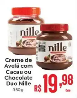 Supermercados Mateus Creme de Avelã com Cacau ou Chocolate Duo Nille oferta
