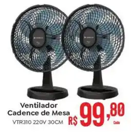 Supermercados Mateus Ventilador Cadence de Mesa oferta