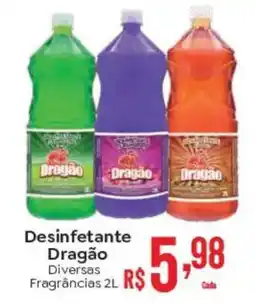 Supermercados Mateus Desinfetante Dragão oferta