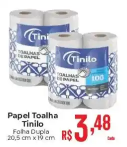 Supermercados Mateus Papel Toalha Tinilo oferta