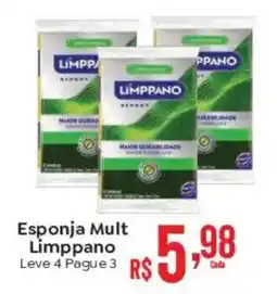 Supermercados Mateus Esponja Mult Limppano oferta