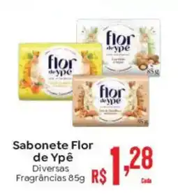 Supermercados Mateus Sabonete flor de ypê diversas fragrâncias oferta