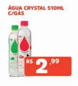 Supermercados Pague Menos Água crystal oferta