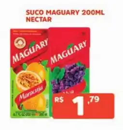 Supermercados Pague Menos sucos maguary 200ml nectar oferta