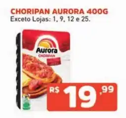 Supermercados Pague Menos Choripan aurora oferta