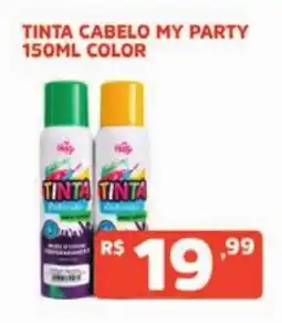 Supermercados Pague Menos tinta cabelo my party color oferta