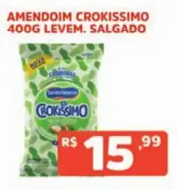 Supermercados Pague Menos Amendoim crokissimo oferta