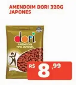 Supermercados Pague Menos Amendoim dori 320g japones oferta
