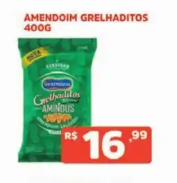 Supermercados Pague Menos Amendoim grelhaditos oferta