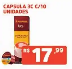 Supermercados Pague Menos Capsula 3c c/10 unidades oferta