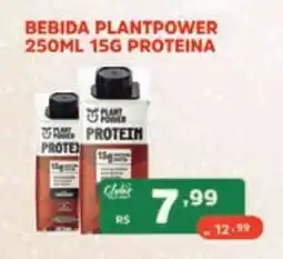 Supermercados Pague Menos bebida plantpower oferta