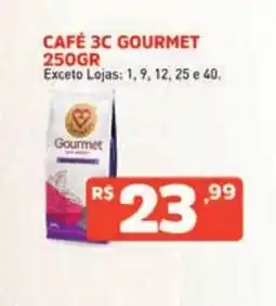 Supermercados Pague Menos Café 3c gourmet oferta