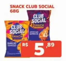 Supermercados Pague Menos club social snack oferta