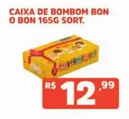 Supermercados Pague Menos Caixa de bombom bon o bon sort. oferta