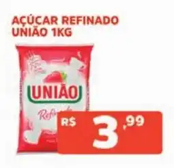 Supermercados Pague Menos Açúcar refinado união oferta
