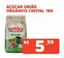 Supermercados Pague Menos Açúcar união orgânico cristal oferta