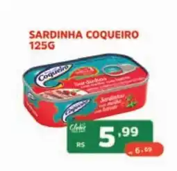 Supermercados Pague Menos Sardinha coqueiro oferta