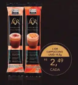 Supermercados Pague Menos L'or cappuccino oferta