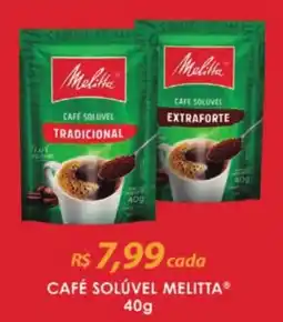 Supermercados Pague Menos Café solúvel melitta oferta